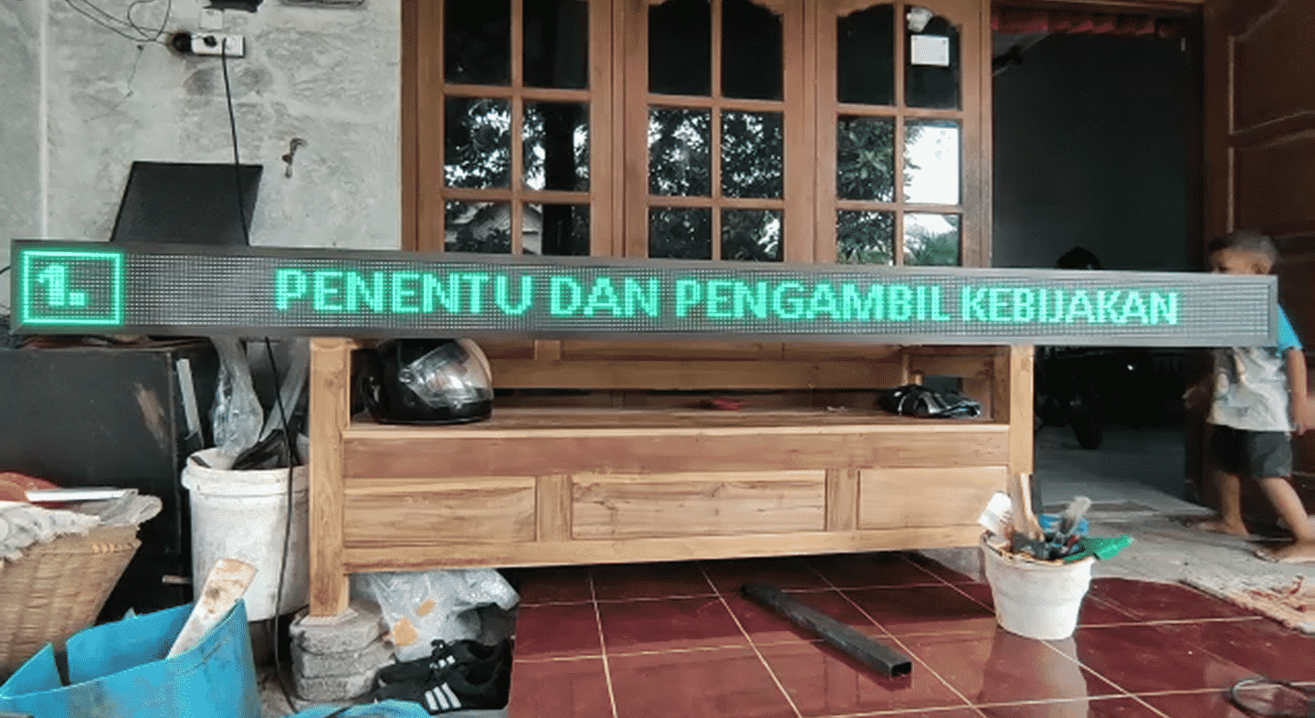 JUAL RUNNING TEXT JOMBANG